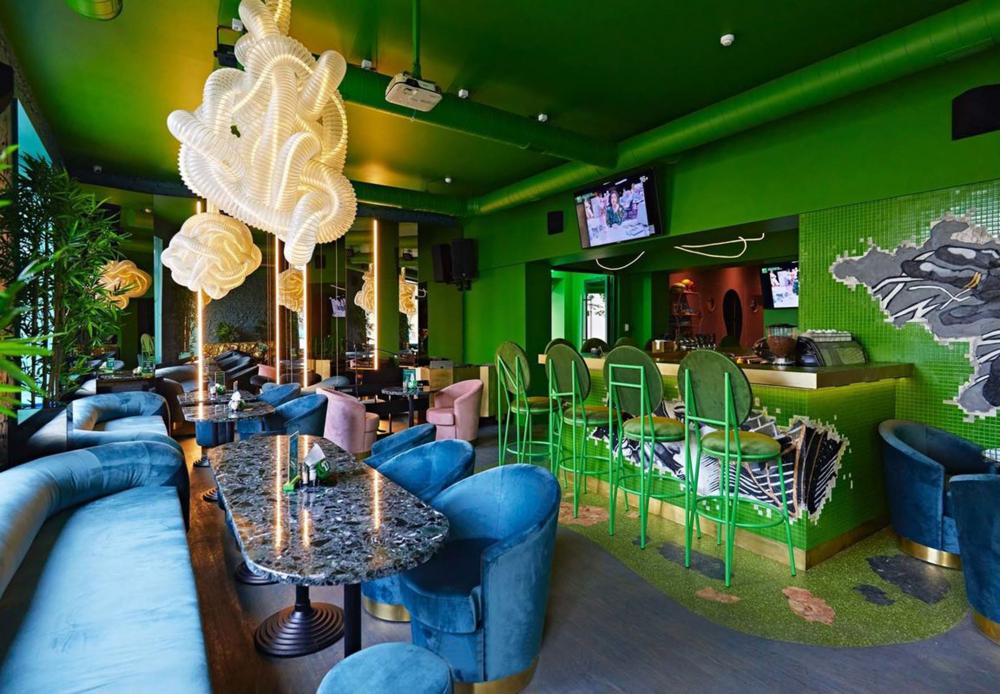 автоматизация освещения в баре-кальянной "nuahule" услуга освещения